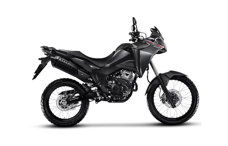 Moto Honda do modelo Sahara 300
