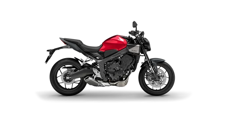 Moto Honda do modelo CB 650R E-Clutch